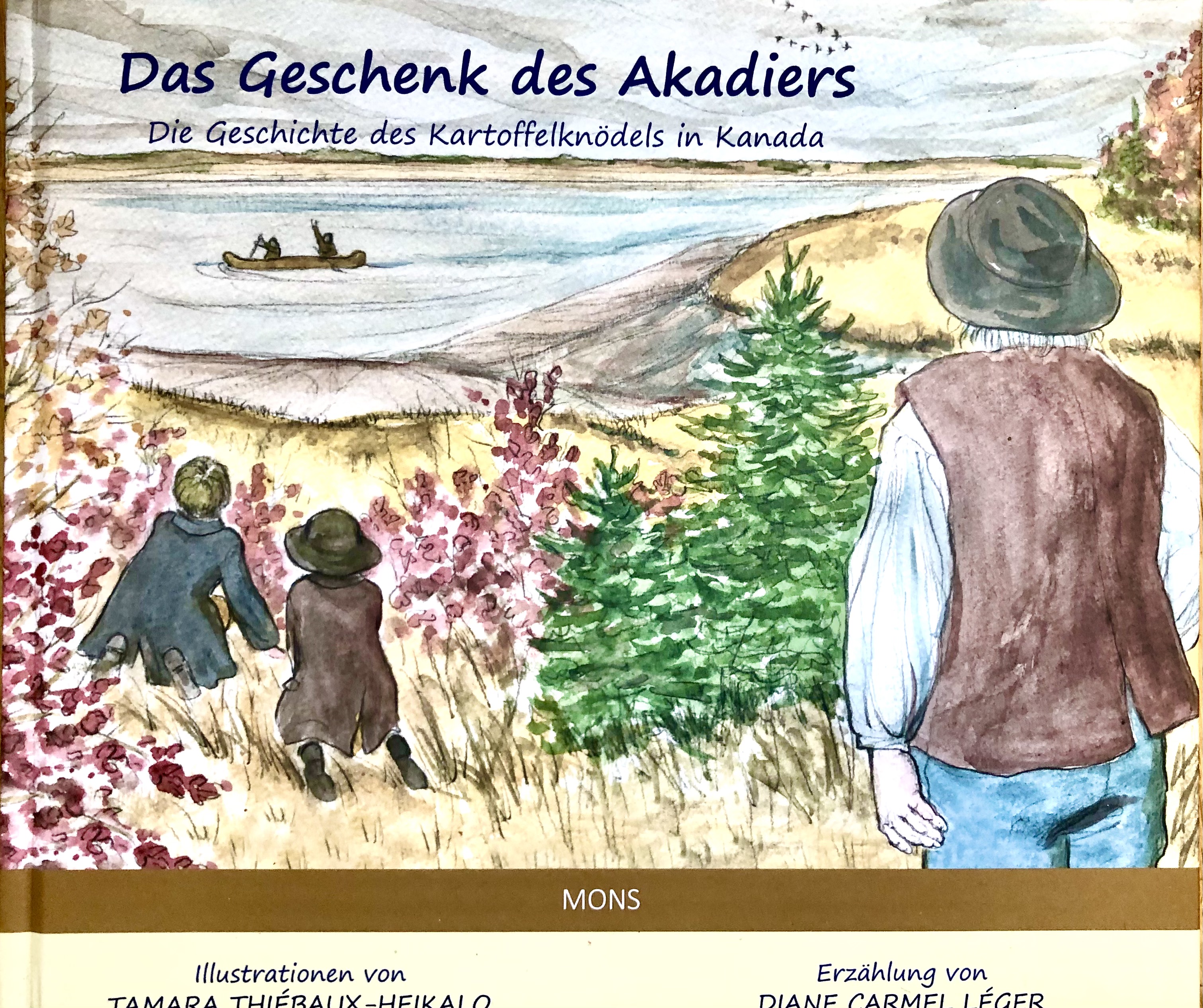 Um eine ungewöhnliche Freundschaft im historischen Kanada geht es in diesem neuen Kinderbuch aus dem Dresdner MONS-Verlag.