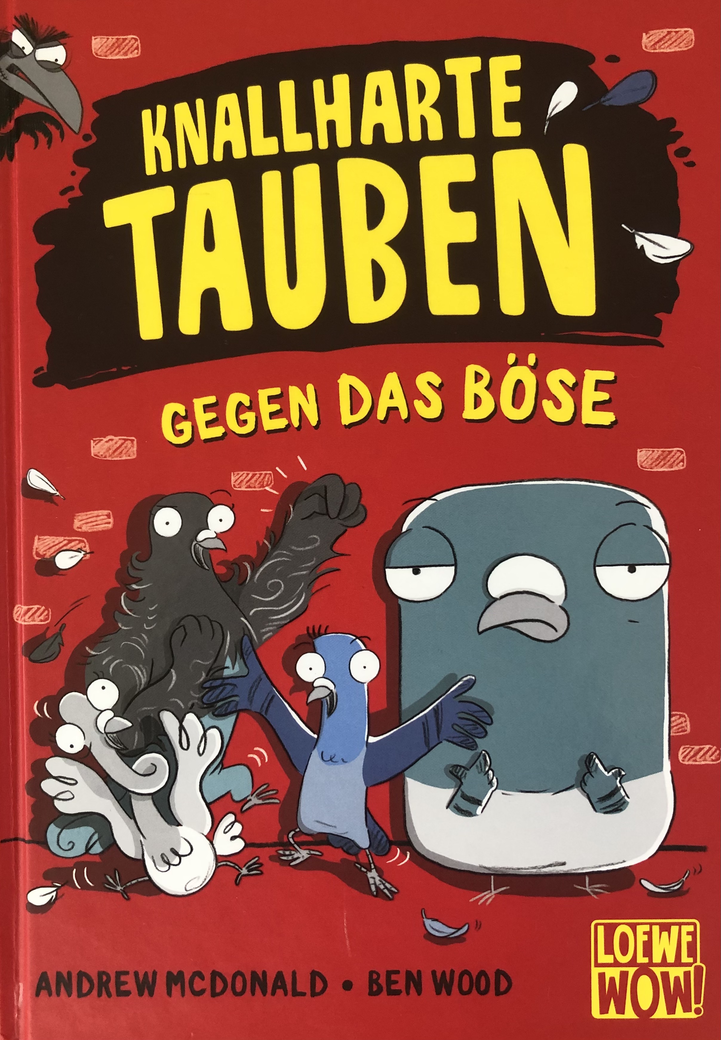 Taube Felsi kämpft mit seinen Detektiv-Kumpels gegen das Verbrechen in der Stadt.