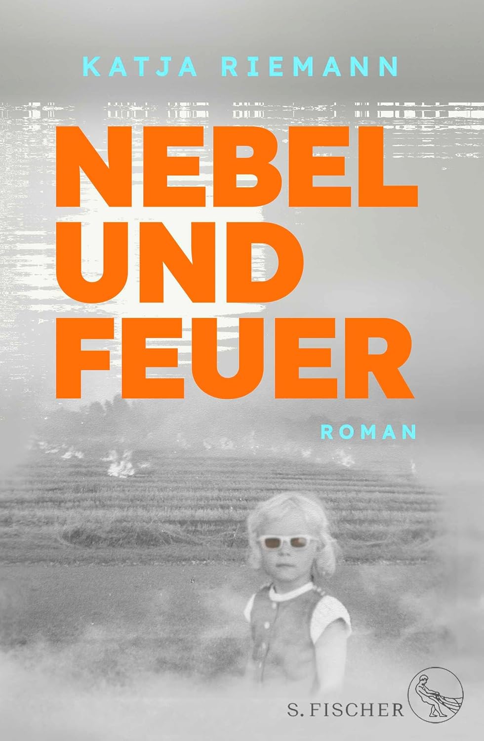 Cover des Romans „Nebel und Feuer“ von Katja Riemann – stille Landschaft in dunklen Farbtönen