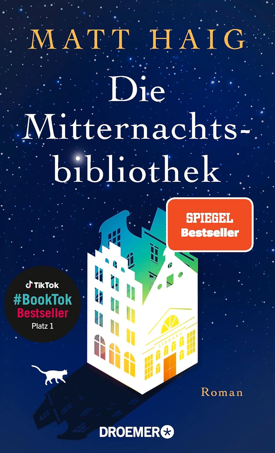 Buchcover „Die Mitternachtsbibliothek“ Matt Haig