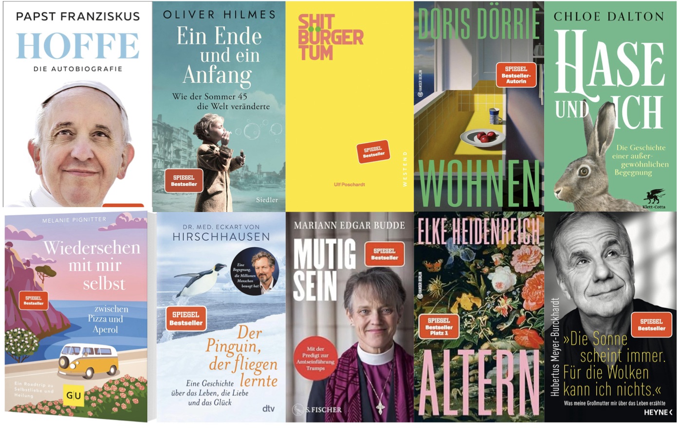 Ein federnder Streifzug durch die Bestsellerliste, bei dem Denis Scheck gewohnt scharfzüngig sortiert – zwischen Omi-Sentenzen, Hasenfreundschaften und frommen Phrasen.
