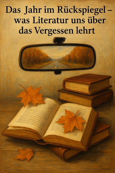 Das Jahr im Rückspiegel – was Literatur uns über das Vergessen lehrt