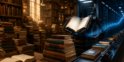 Wenn Bücher nicht mehr gelesen, sondern von Maschinen verarbeitet werden – verändert das ihren kulturellen Wert?